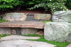East Hampton, NY - Stone bench