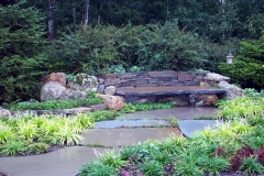 Watermill, NY - Stone bench